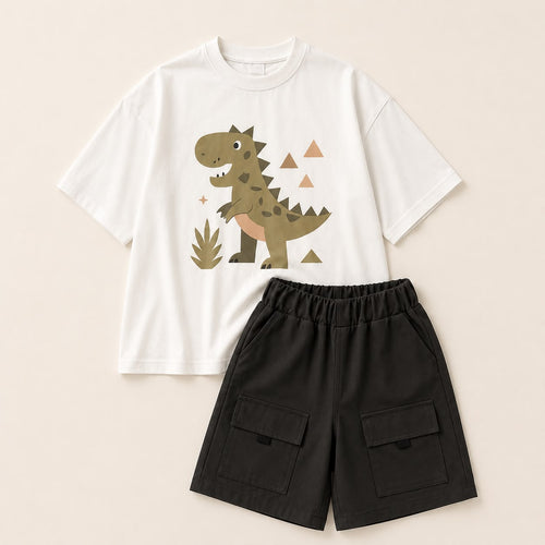 Dinosaur Printed Set