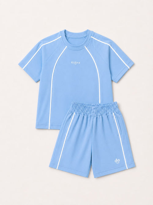 Baby Blue Boys' Summer Set
